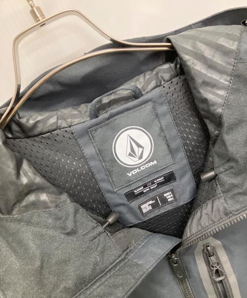 VOLCOM（ボルコム）VOLCOM (ボルコム) スノージャケット ブラック サイズ:SIZE Lの古着・服飾アイテム