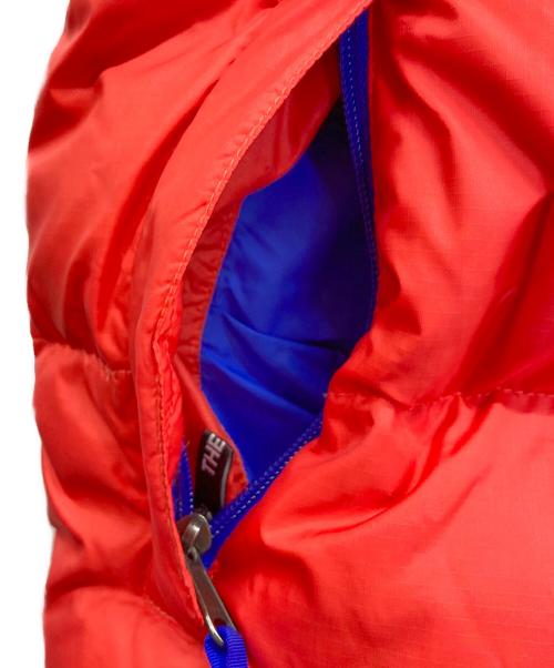 THE NORTH FACE（ザ ノース フェイス）THE NORTH FACE (ザ ノース フェイス) ダウンジャケット ブルー×レッド サイズ:Mの古着・服飾アイテム