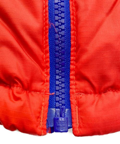 THE NORTH FACE（ザ ノース フェイス）THE NORTH FACE (ザ ノース フェイス) ダウンジャケット ブルー×レッド サイズ:Mの古着・服飾アイテム
