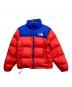 THE NORTH FACE（ザ ノース フェイス）の古着「ダウンジャケット」｜ブルー×レッド