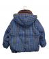 MAISON SPECIAL (メゾンスペシャル) Plaid Hoodie Scarf Middle Down Coat ブラウン×ブルー サイズ:M：23000円