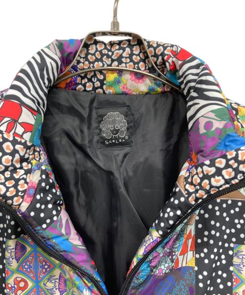 SCOLAR（スカラ）SCOLAR (スカラ) 中綿ジャケット マルチカラー サイズ:SIZE M 未使用品の古着・服飾アイテム