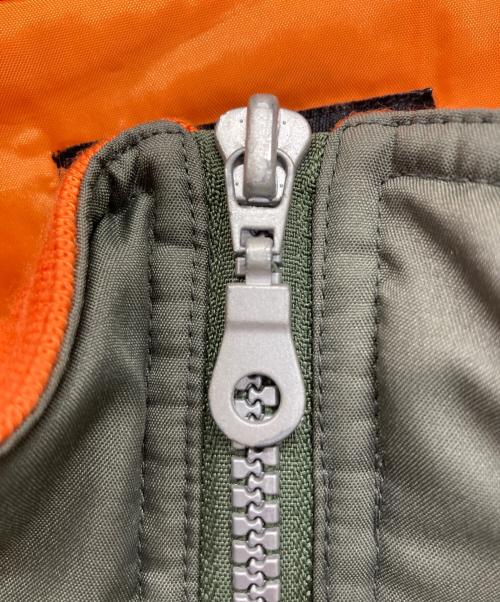 LIPNER（リプナー）LIPNER (リプナー) スタンドカラーブルゾン カーキ サイズ:SIZE LLの古着・服飾アイテム