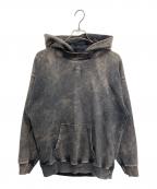 DIESELディーゼル）の古着「プルオーバーパーカー」｜グレー