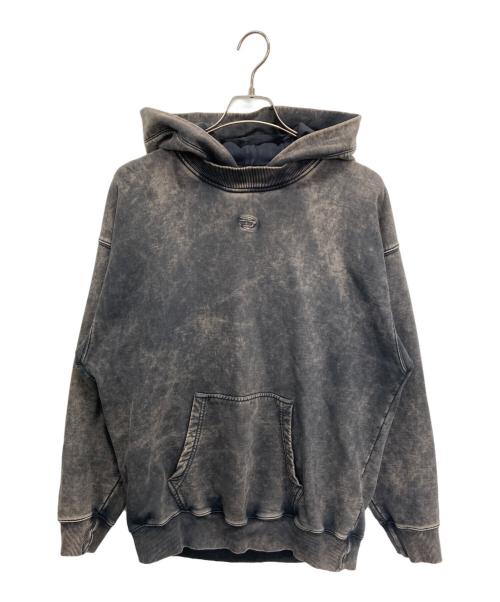 DIESEL（ディーゼル）DIESEL (ディーゼル) プルオーバーパーカー グレー サイズ:XSの古着・服飾アイテム