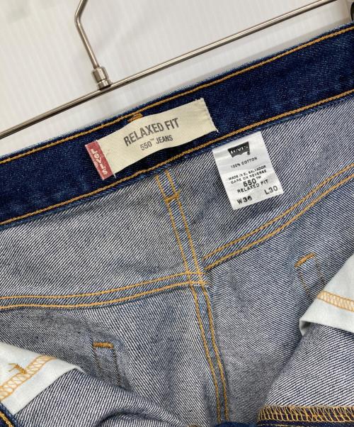 LEVI'S（リーバイス）LEVI'S (リーバイス) ワイドデニムパンツ インディゴ サイズ:W36×L30の古着・服飾アイテム