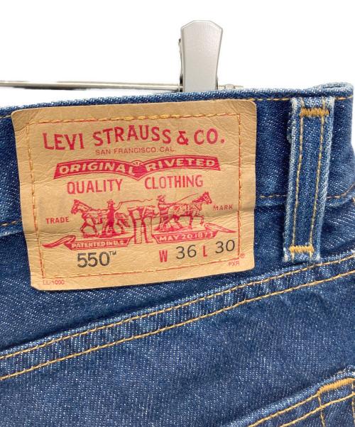 LEVI'S（リーバイス）LEVI'S (リーバイス) ワイドデニムパンツ インディゴ サイズ:W36×L30の古着・服飾アイテム