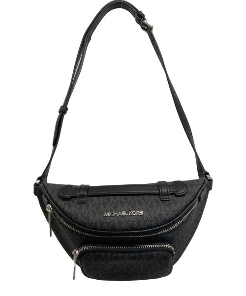 MICHAEL KORS（マイケル・コース）MICHAEL KORS (マイケル・コース) ボディバッグ ブラックの古着・服飾アイテム