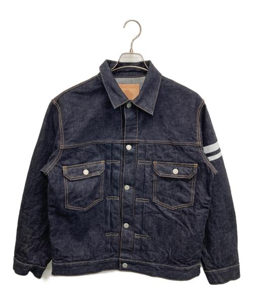 MOMOTARO JEANS（桃太郎ジーンズ）MOMOTARO JEANS (桃太郎ジーンズ) デニムジャケット ブルー サイズ:Mの古着・服飾アイテム