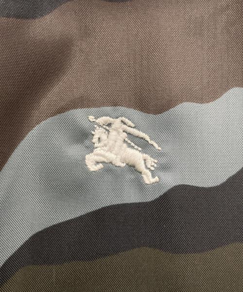 BURBERRY BLACK LABEL（バーバリーブラックレーベル）BURBERRY BLACK LABEL (バーバリーブラックレーベル) ダウンジャケット グレー×ブラック サイズ:Lの古着・服飾アイテム