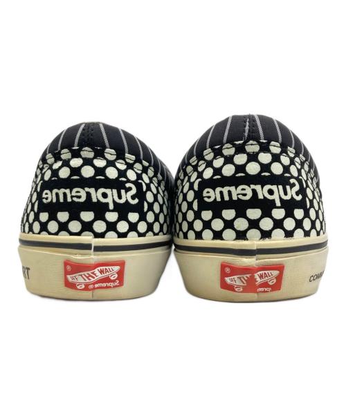SUPREME（シュプリーム）Supreme (シュプリーム) COMME des GARCONS SHIRT (コムデギャルソンシャツ) VANS ERA (ヴァンズ エラ) ローカットスニーカー ブラック サイズ:US11の古着・服飾アイテム