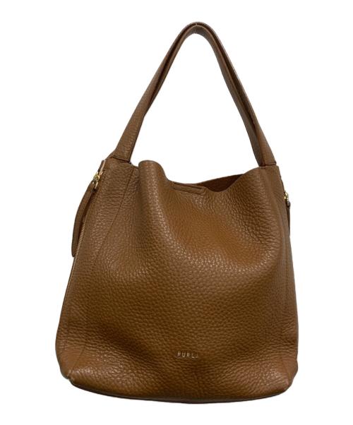 FURLA（フルラ）FURLA (フルラ) トートバッグ ブラウンの古着・服飾アイテム