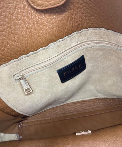 FURLA（フルラ）FURLA (フルラ) トートバッグ ブラウンの古着・服飾アイテム