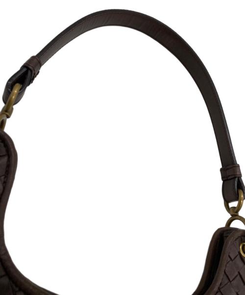 BOTTEGA VENETA（ボッテガベネタ）BOTTEGA VENETA (ボッテガベネタ) ショルダーバッグ ブラウンの古着・服飾アイテム