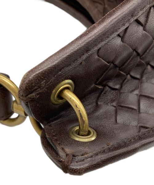 BOTTEGA VENETA（ボッテガベネタ）BOTTEGA VENETA (ボッテガベネタ) ショルダーバッグ ブラウンの古着・服飾アイテム