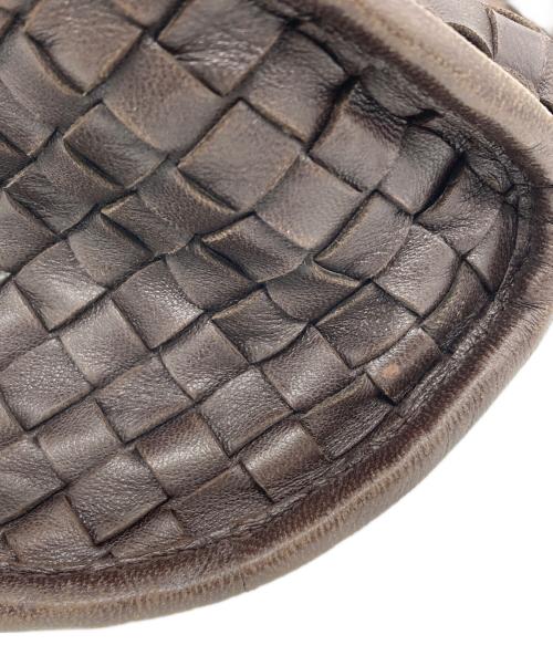 BOTTEGA VENETA（ボッテガベネタ）BOTTEGA VENETA (ボッテガベネタ) ショルダーバッグ ブラウンの古着・服飾アイテム