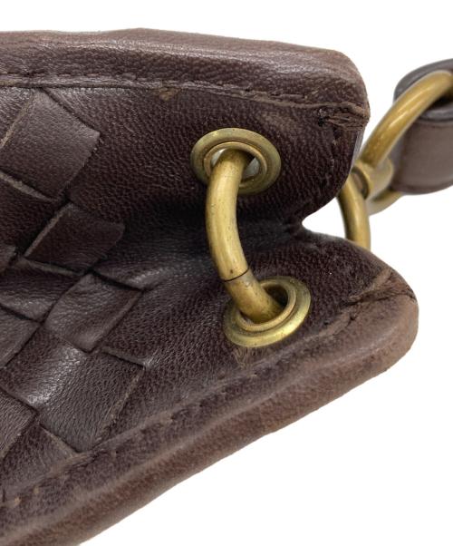 BOTTEGA VENETA（ボッテガベネタ）BOTTEGA VENETA (ボッテガベネタ) ショルダーバッグ ブラウンの古着・服飾アイテム