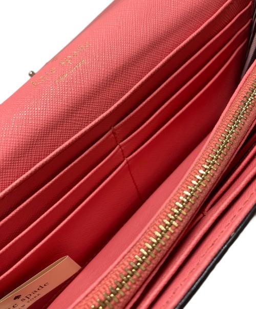 Kate Spade（ケイトスペード）Kate Spade (ケイトスペード) 長財布 ピンクの古着・服飾アイテム