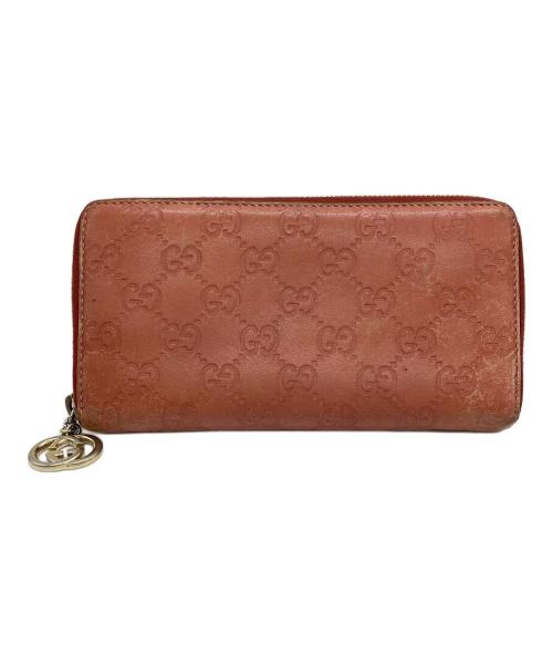 GUCCI（グッチ）GUCCI (グッチ) 長財布 オレンジの古着・服飾アイテム