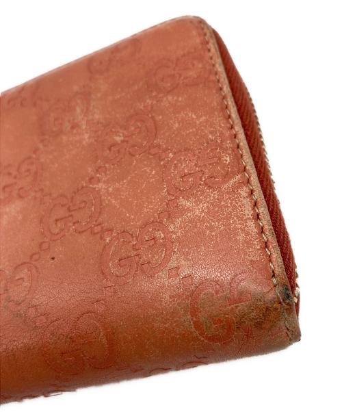 GUCCI（グッチ）GUCCI (グッチ) 長財布 オレンジの古着・服飾アイテム