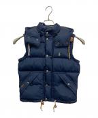 POLO RALPH LAURENポロ・ラルフローレン）の古着「ダウンベスト」｜ネイビー