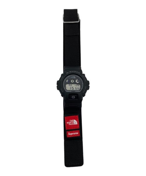 CASIO（カシオ）CASIO (カシオ) THE NORTH FACE (ザ ノース フェイス) SUPREME (シュプリーム) 腕時計 ブラックの古着・服飾アイテム