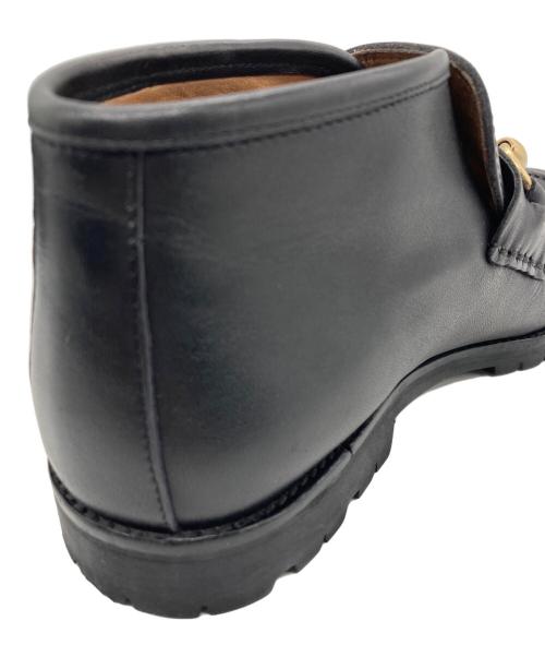 GUCCI（グッチ）GUCCI (グッチ) ホースビットモカシンブーツ ブラック サイズ:	SIZE 23cmの古着・服飾アイテム