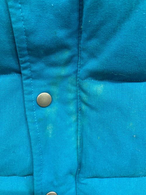 Patagonia（パタゴニア）Patagonia (パタゴニア) ダウンベスト レッド×ブルー サイズ:Mの古着・服飾アイテム