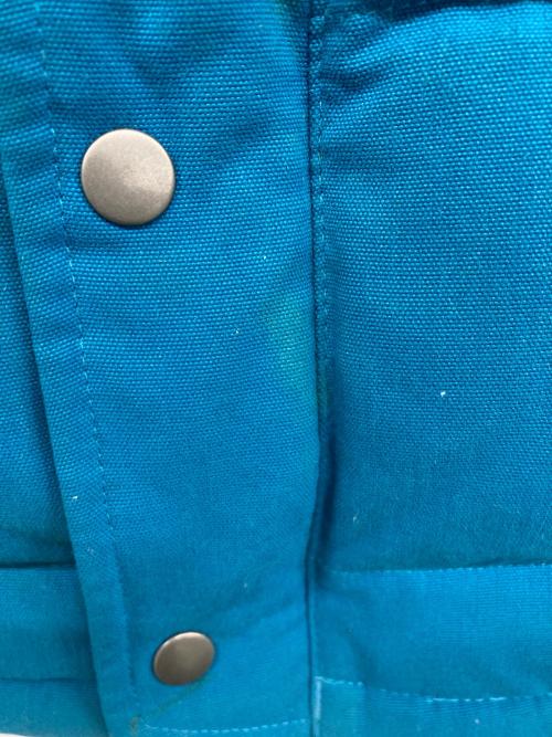 Patagonia（パタゴニア）Patagonia (パタゴニア) ダウンベスト レッド×ブルー サイズ:Mの古着・服飾アイテム