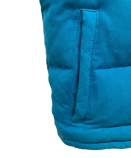 Patagonia（パタゴニア）Patagonia (パタゴニア) ダウンベスト レッド×ブルー サイズ:Mの古着・服飾アイテム