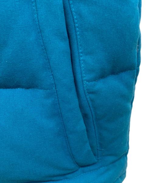 Patagonia（パタゴニア）Patagonia (パタゴニア) ダウンベスト レッド×ブルー サイズ:Mの古着・服飾アイテム