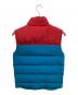 Patagonia (パタゴニア) ダウンベスト レッド×ブルー サイズ:M：8000円