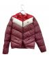 adidas Originals（アディダスオリジナル）の古着「ダウンジャケット」｜ボルドー×レッド×ホワイト