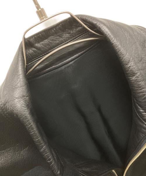 WACKO MARIA（ワコマリア）WACKO MARIA (ワコマリア) レザージャケット ブラック サイズ:Lの古着・服飾アイテム