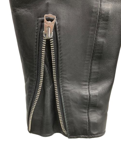 Schott（ショット）Schott (ショット) シングルライダースジャケット ブラック サイズ:40の古着・服飾アイテム