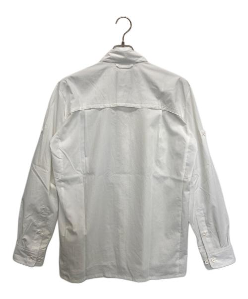 Snow peak（スノーピーク）Snow peak (スノーピーク) 長袖シャツ ホワイト サイズ:Mの古着・服飾アイテム