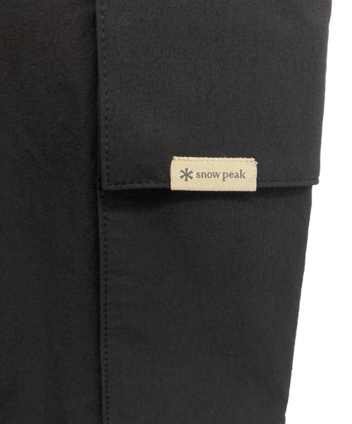 Snow peak（スノーピーク）snow peak (スノーピーク) Root Cargo String Pants ブラック サイズ:Mの古着・服飾アイテム