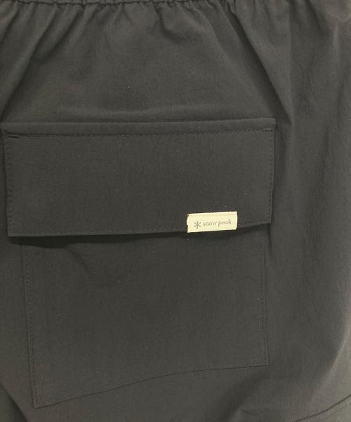 Snow peak（スノーピーク）snow peak (スノーピーク) Root Cargo String Pants ブラック サイズ:Mの古着・服飾アイテム