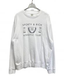 Sporty & Rich（スポーティーアンドリッチ）の古着「スウェット」｜ホワイト