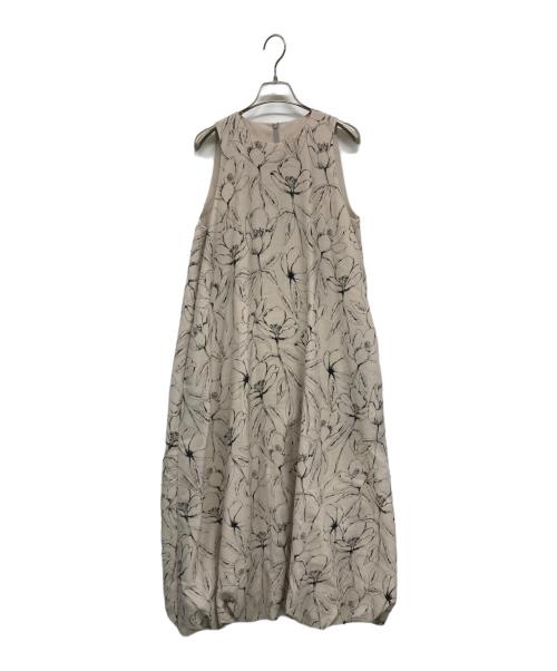 Mila Owen（ミラオーウェン）Mila Owen (ミラオーウェン) ノースリーブワンピース ベージュ サイズ:SIZE 1の古着・服飾アイテム
