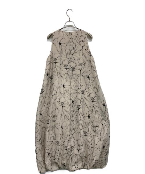 Mila Owen（ミラオーウェン）Mila Owen (ミラオーウェン) ノースリーブワンピース ベージュ サイズ:SIZE 1の古着・服飾アイテム