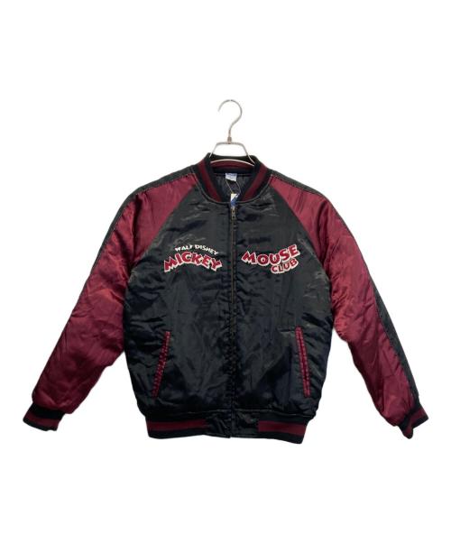 DISNEY（ディズニー）Disney (ディズニー) スカジャン ブラック×レッド サイズ:-の古着・服飾アイテム