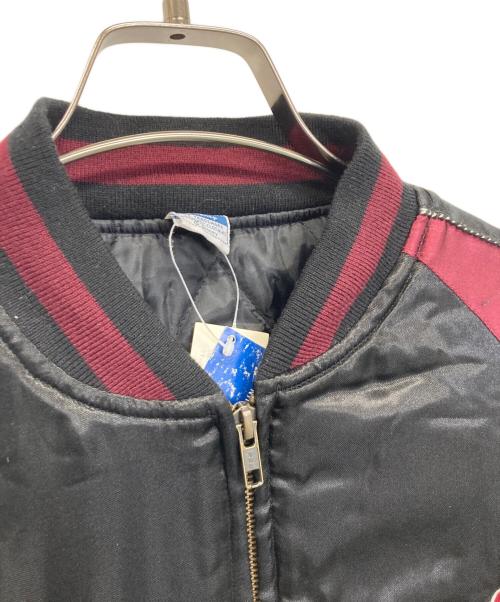 DISNEY（ディズニー）Disney (ディズニー) スカジャン ブラック×レッド サイズ:-の古着・服飾アイテム