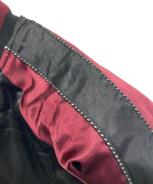 DISNEY（ディズニー）Disney (ディズニー) スカジャン ブラック×レッド サイズ:-の古着・服飾アイテム