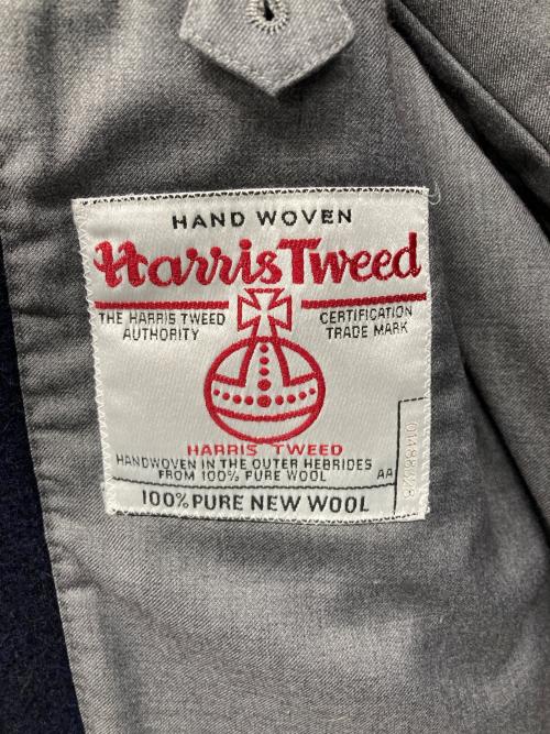 Harris Tweed（ハリスツイード）Harris Tweed (ハリスツイード) ウールコート ネイビー サイズ:不明の古着・服飾アイテム