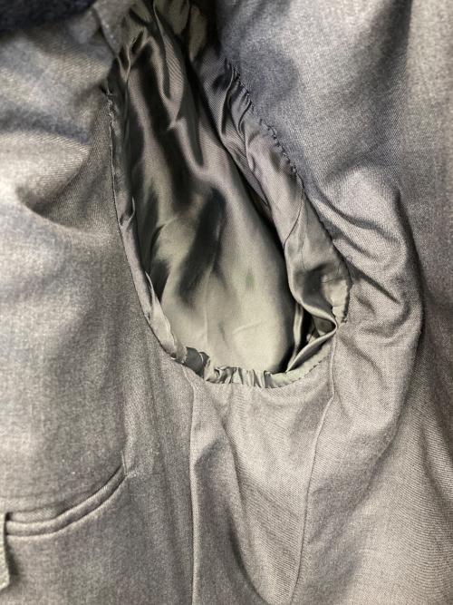 Harris Tweed（ハリスツイード）Harris Tweed (ハリスツイード) ウールコート ネイビー サイズ:不明の古着・服飾アイテム