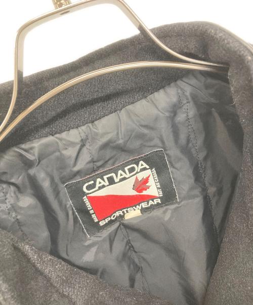 CANADA（カナダ）CANADA (カナダ) スタジャン ブラック サイズ:Mの古着・服飾アイテム