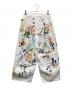 SHINYA KOZUKA（シンヤコズカ）の古着「Hi BAGGY WITH HAND PAINTING」｜ホワイト