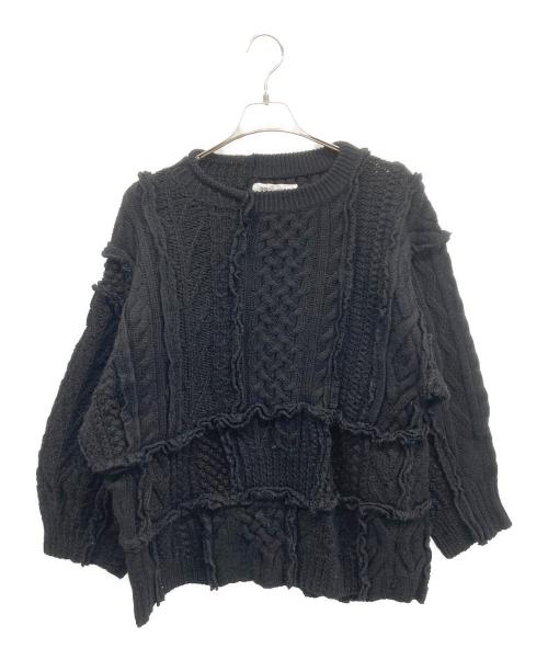 DISCOVERED（ディスカバード）DISCOVERED (ディスカバード) 厚手ニット ブラック サイズ:SIZE Freeの古着・服飾アイテム