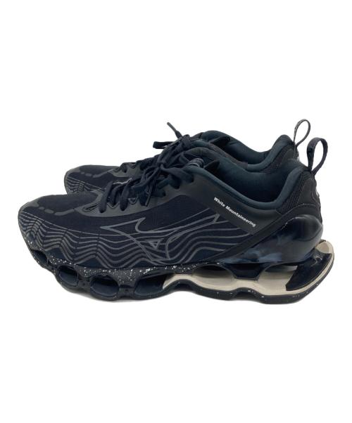 MIZUNO（ミズノ）MIZUNO (ミズノ) WHITE MOUNTAINEERING (ホワイトマウンテ二アニング) ローカットスニーカー ブラック サイズ:SIZE 26.5cmの古着・服飾アイテム